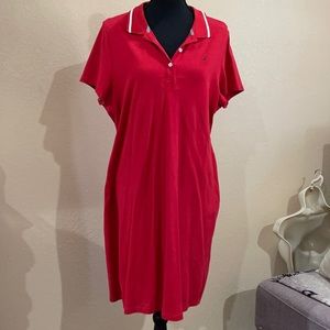 Collar T-shirt dress